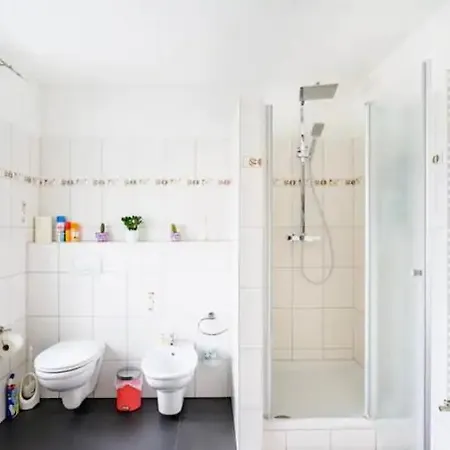 Guenstiges Gruenes Ferienzimmer Mit Separater Moderner Dusche Apartman Lörrach